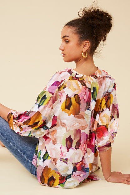 Belina Printed Top – Vibrant & Comfortable Printed Top women lifestyle 