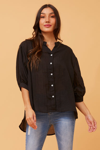 Belina Solid Shirt – Stylish 