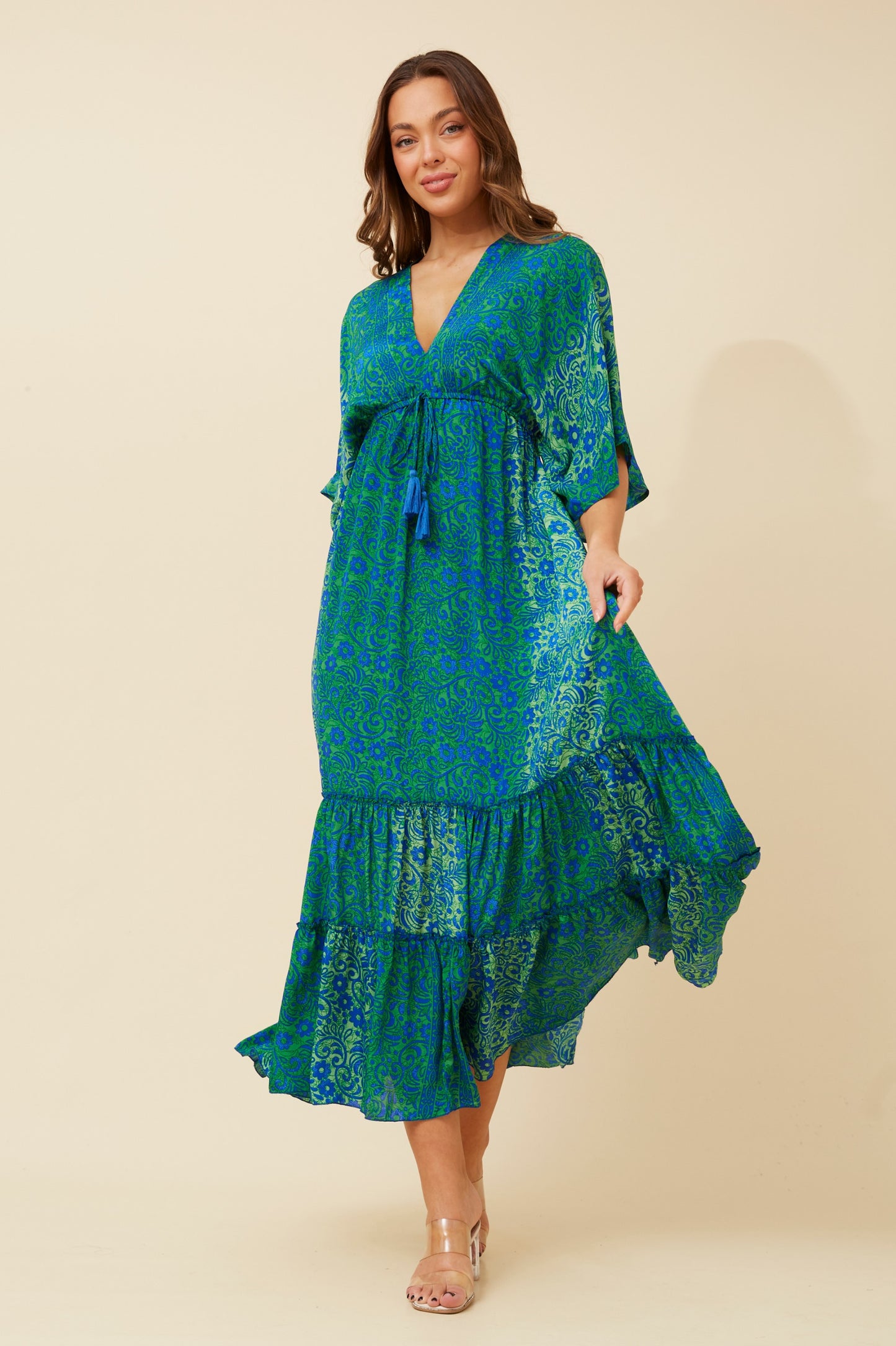 Chandra Boho Maxi Dress – Flowy & Timeless Design