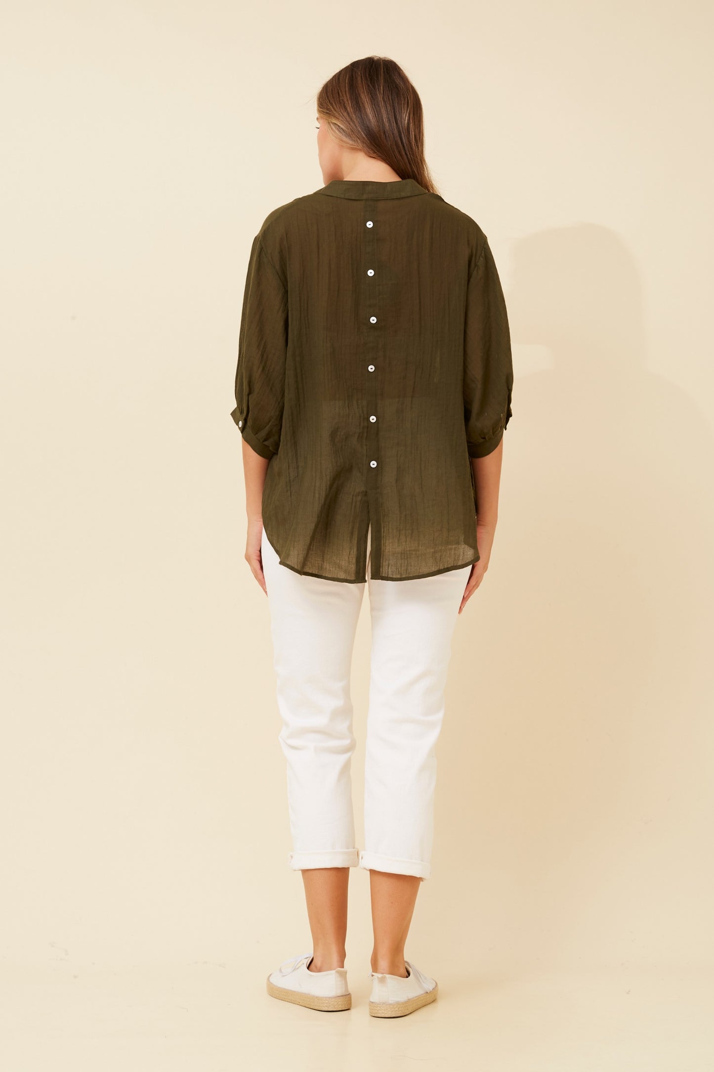 Elegant Belina Plain Shirt – Comfortable & Chic