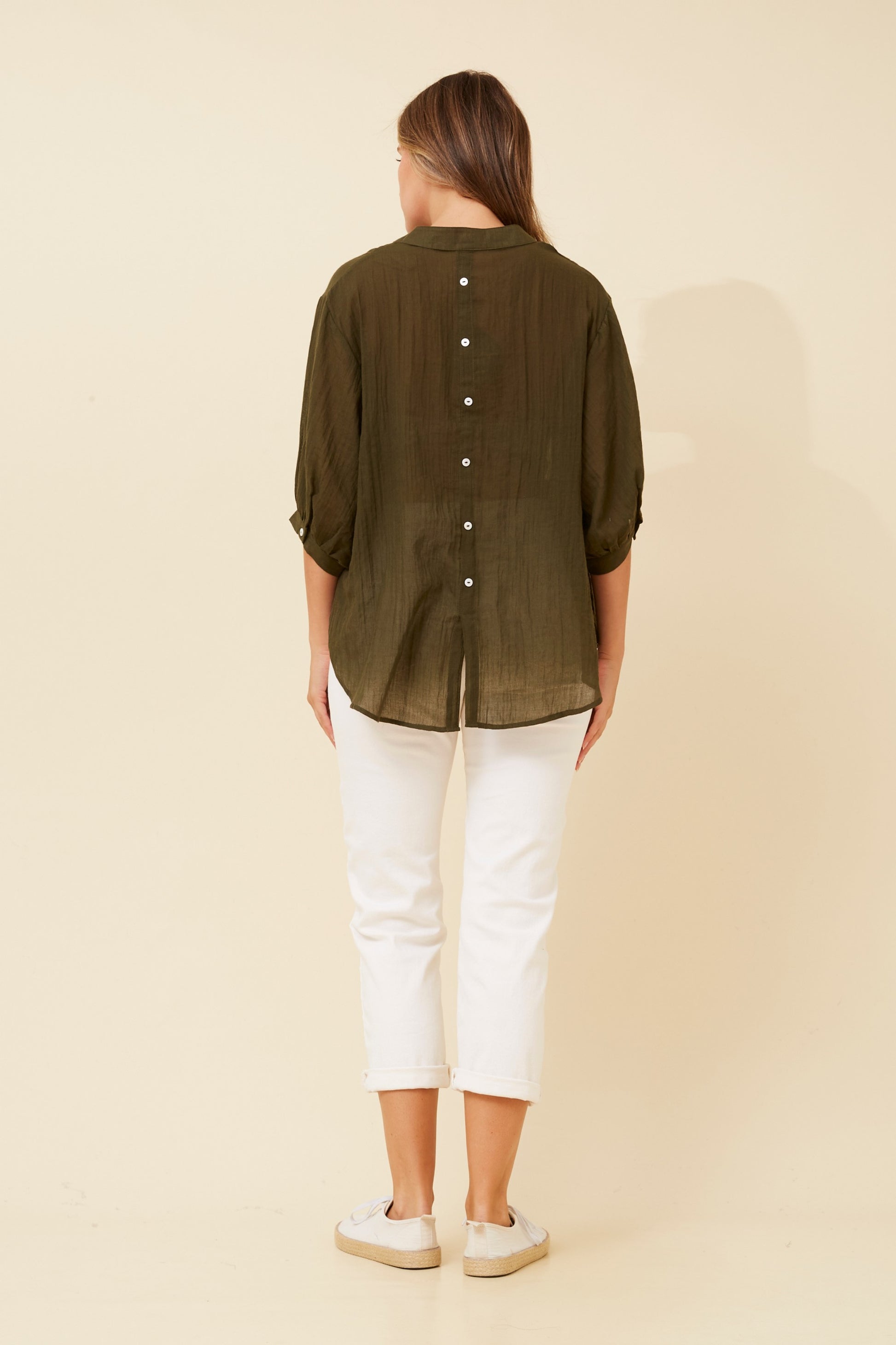 Elegant Belina Plain Shirt – Comfortable & Chic
