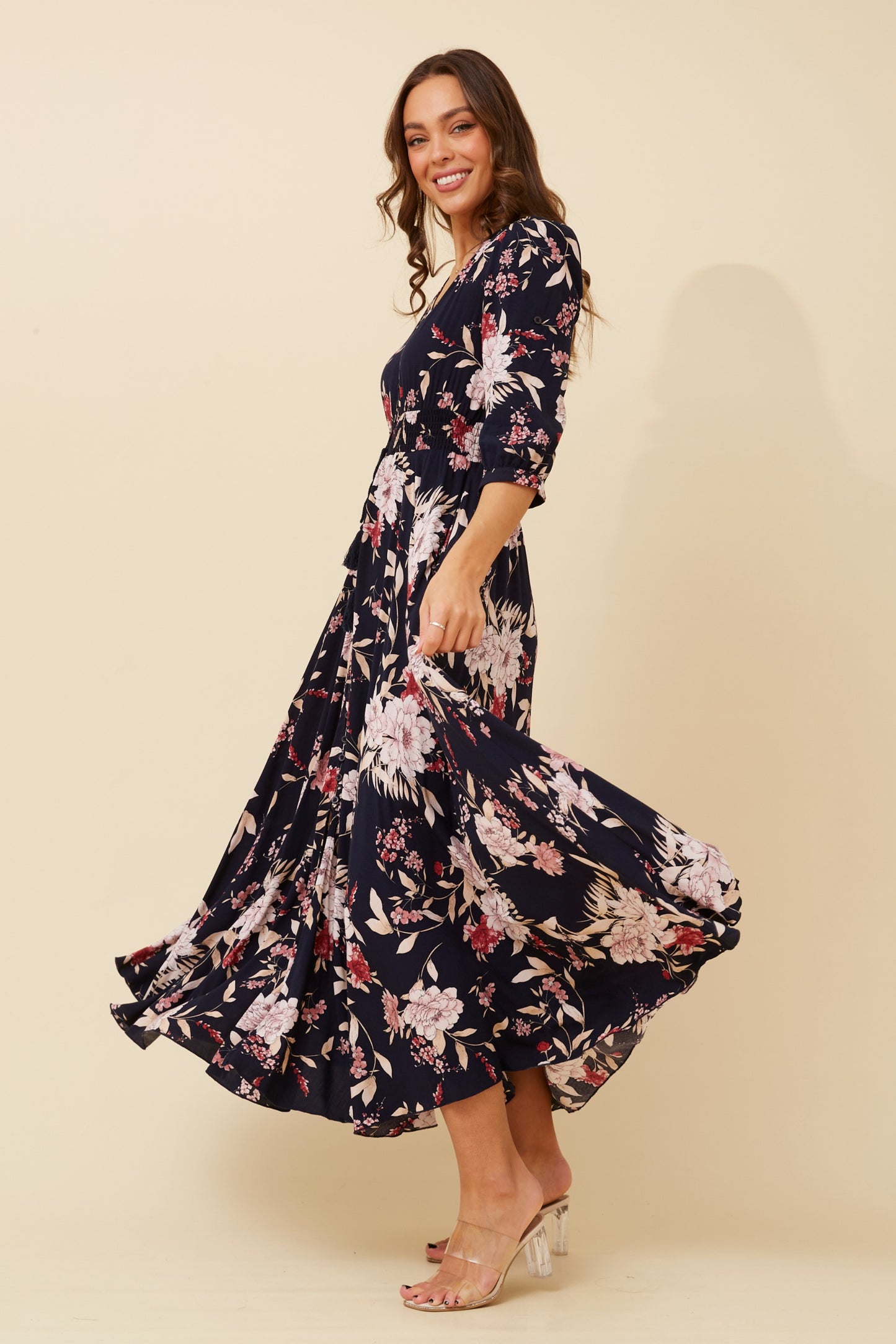 Elegant Octavia Floral Maxi Dress – Perfect for Any Occasion