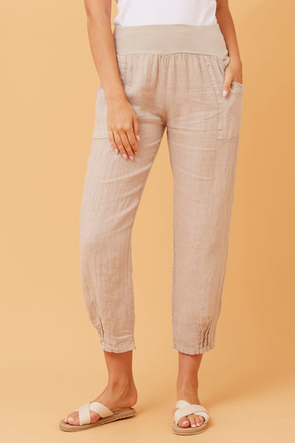 FINN SOLID LINEN PANTS LINEN