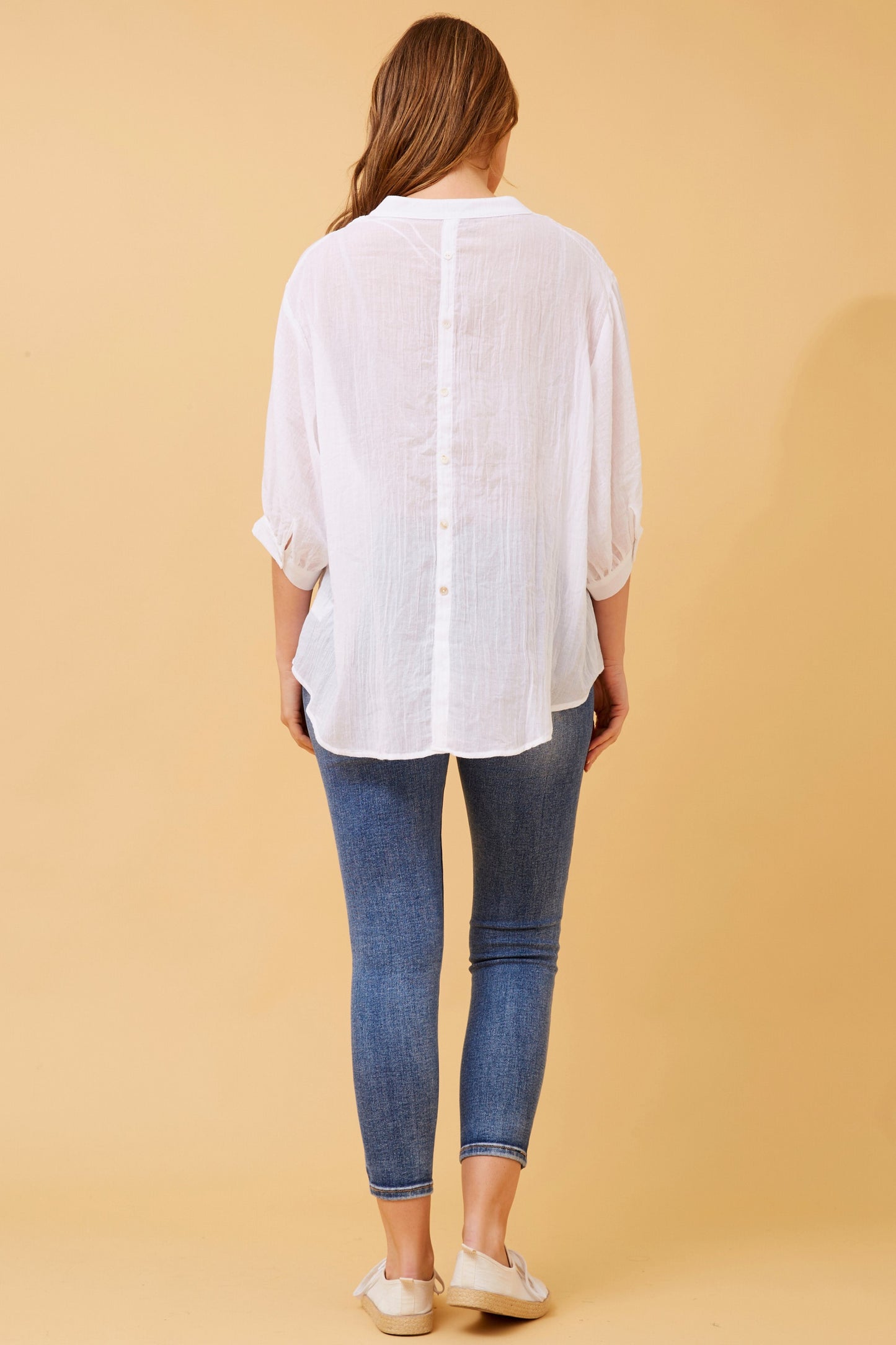 BELINA SOLID SHIRT WHITE